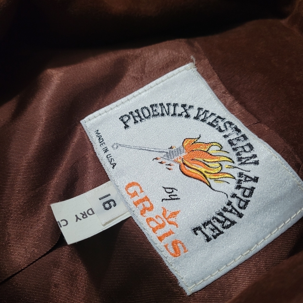 Phoenix Western Apparel by Grais Vintage Blazer Jacket Embroidered - Picture 2 of 8